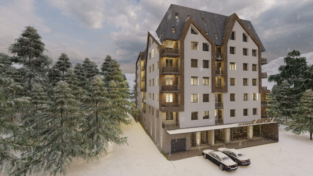 Projektovanje eksterijera - Hotel