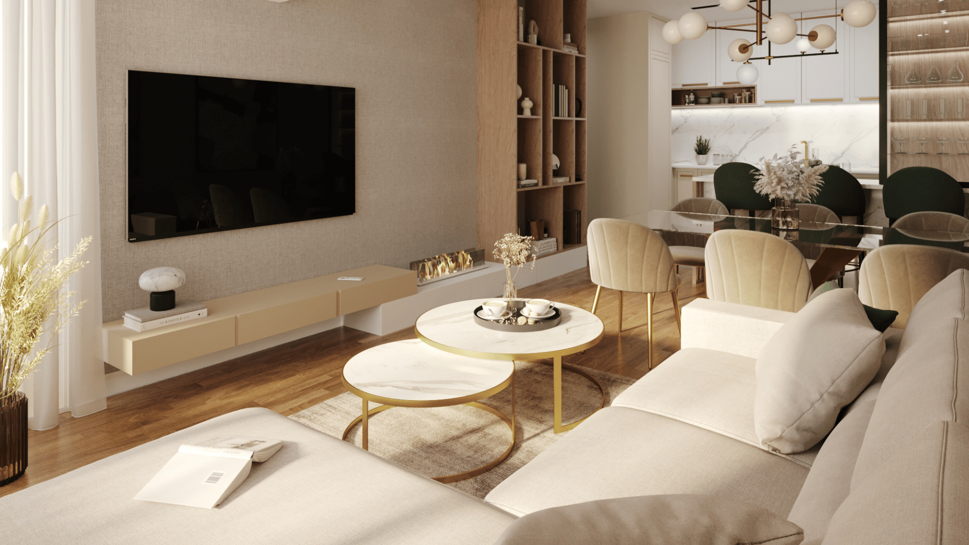 Dizajn enterijera - Stan Dama Elegante