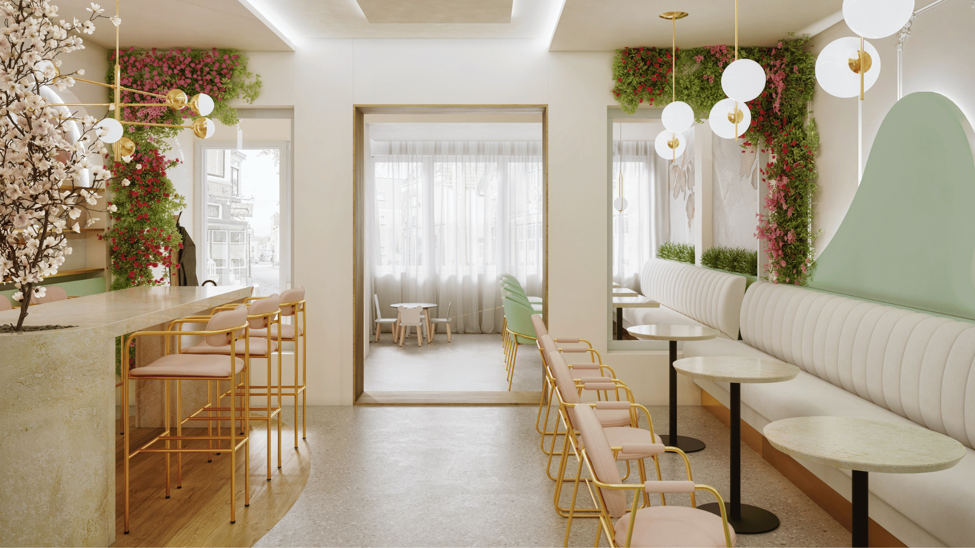 Dizajn enterijera - Slastičarna