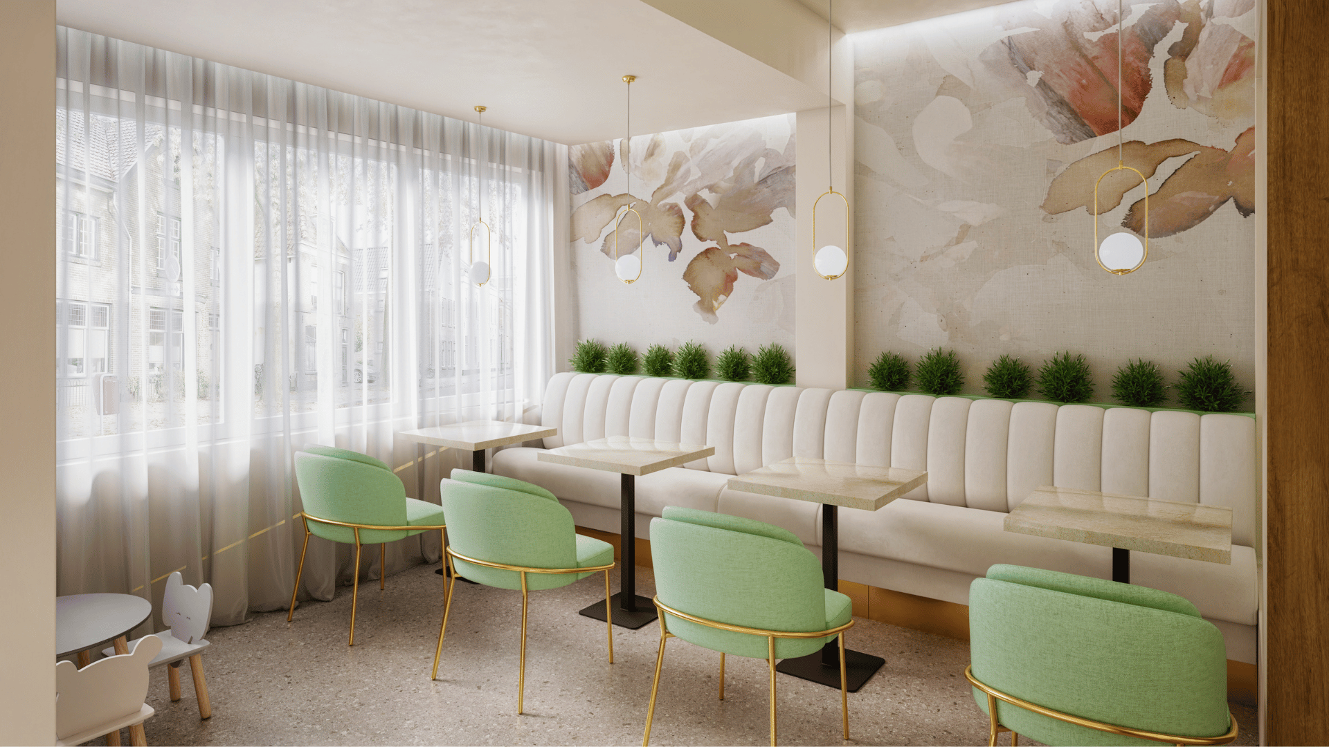 Dizajn enterijera - Slastičarna