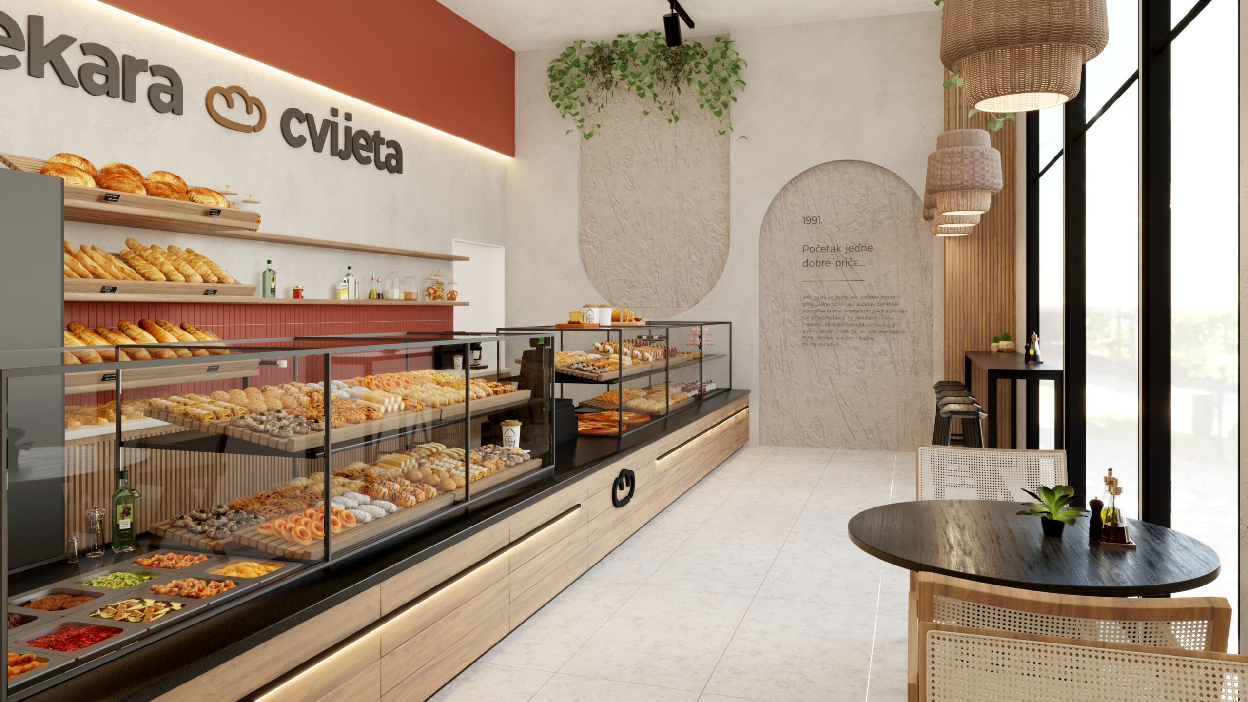 Dizajn enterijera - Pekara