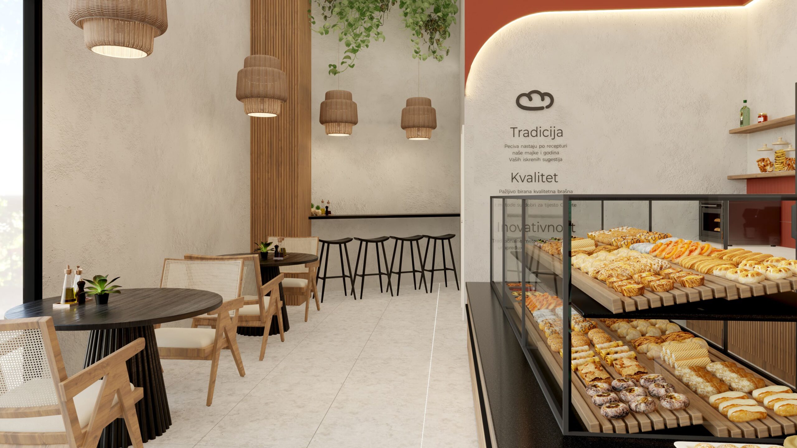 Dizajn enterijera - Pekara
