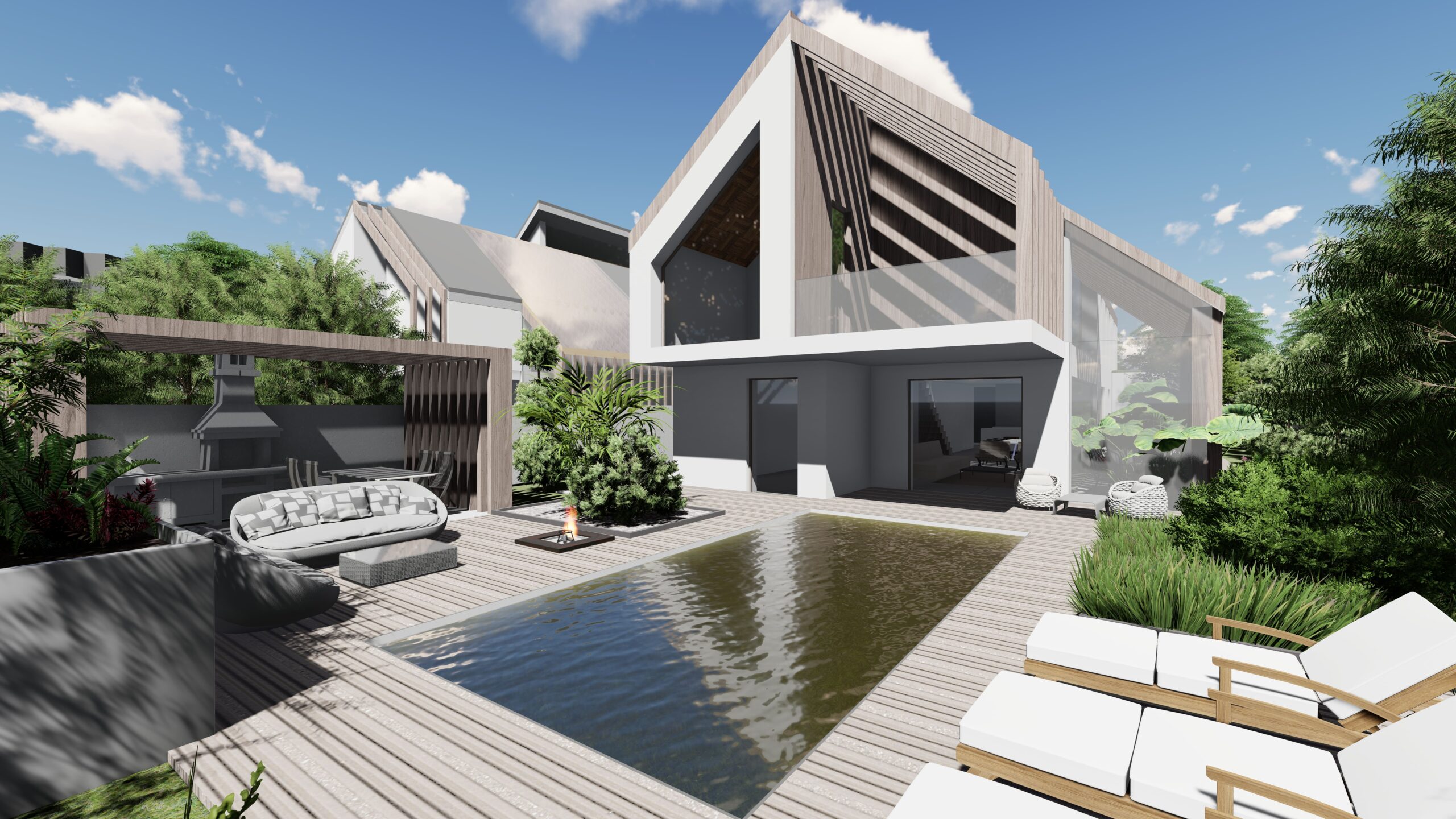 Projektovanje eksterijera - Konkurs Petrovaradin Eko Naselje