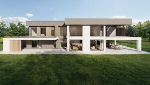 Projektovanje eksterijera - Vila