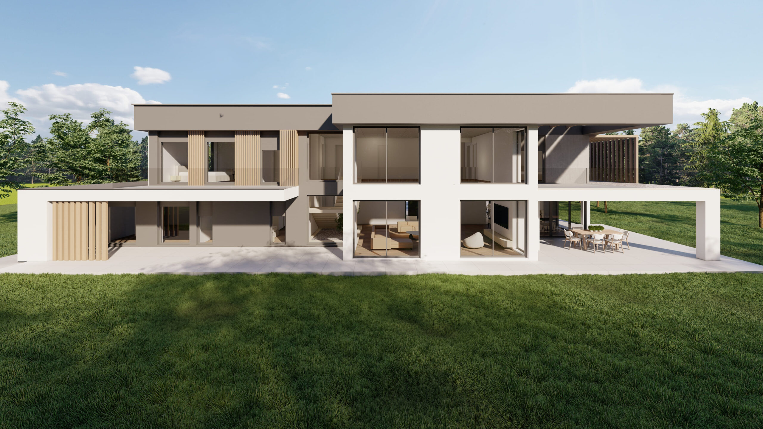 Projektovanje eksterijera - Vila