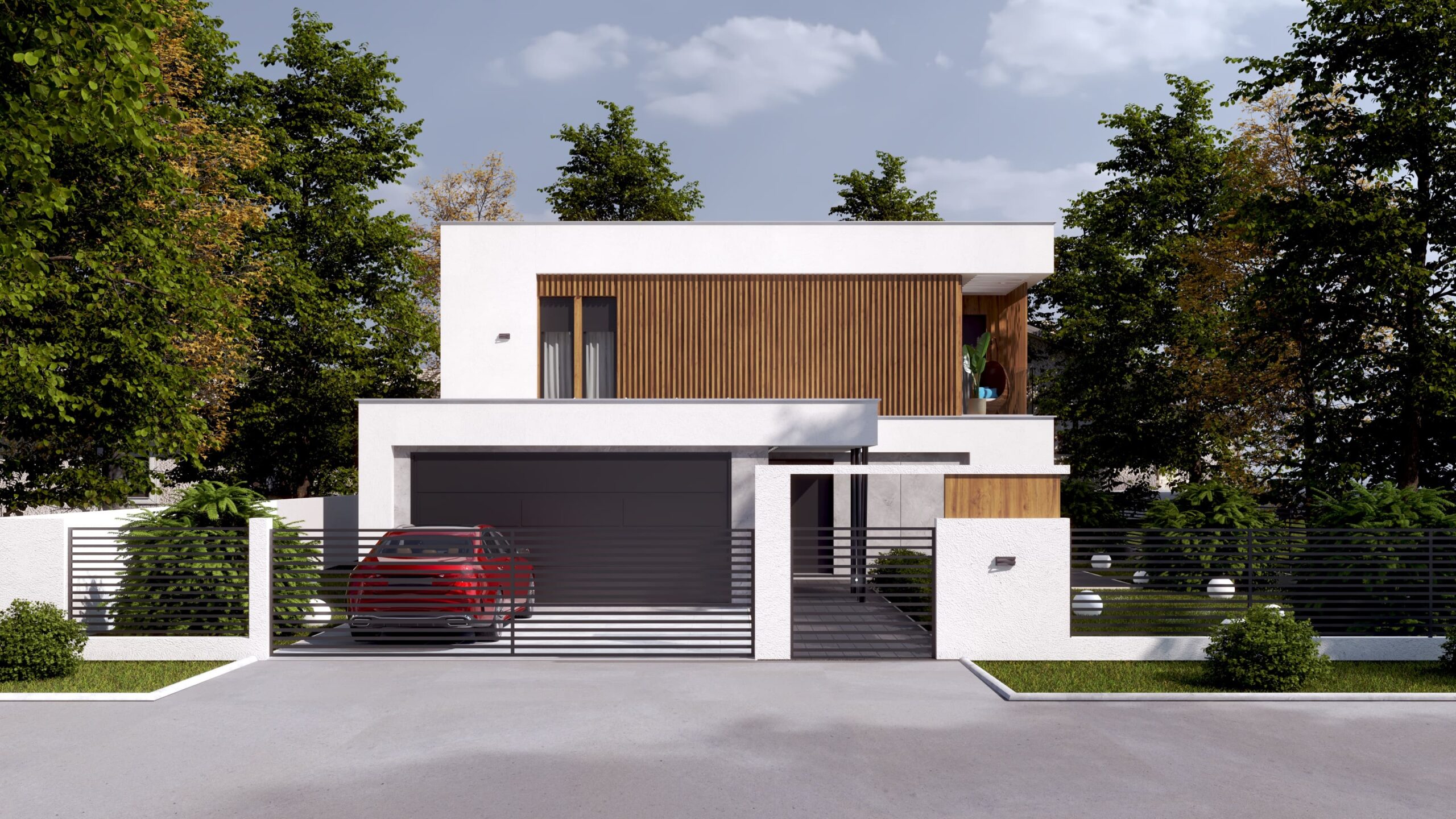 Projektovanje eksterijera - Kuća