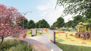 Projektovanje eksterijera - Park Vjera Nada Ljubav Prnjavor