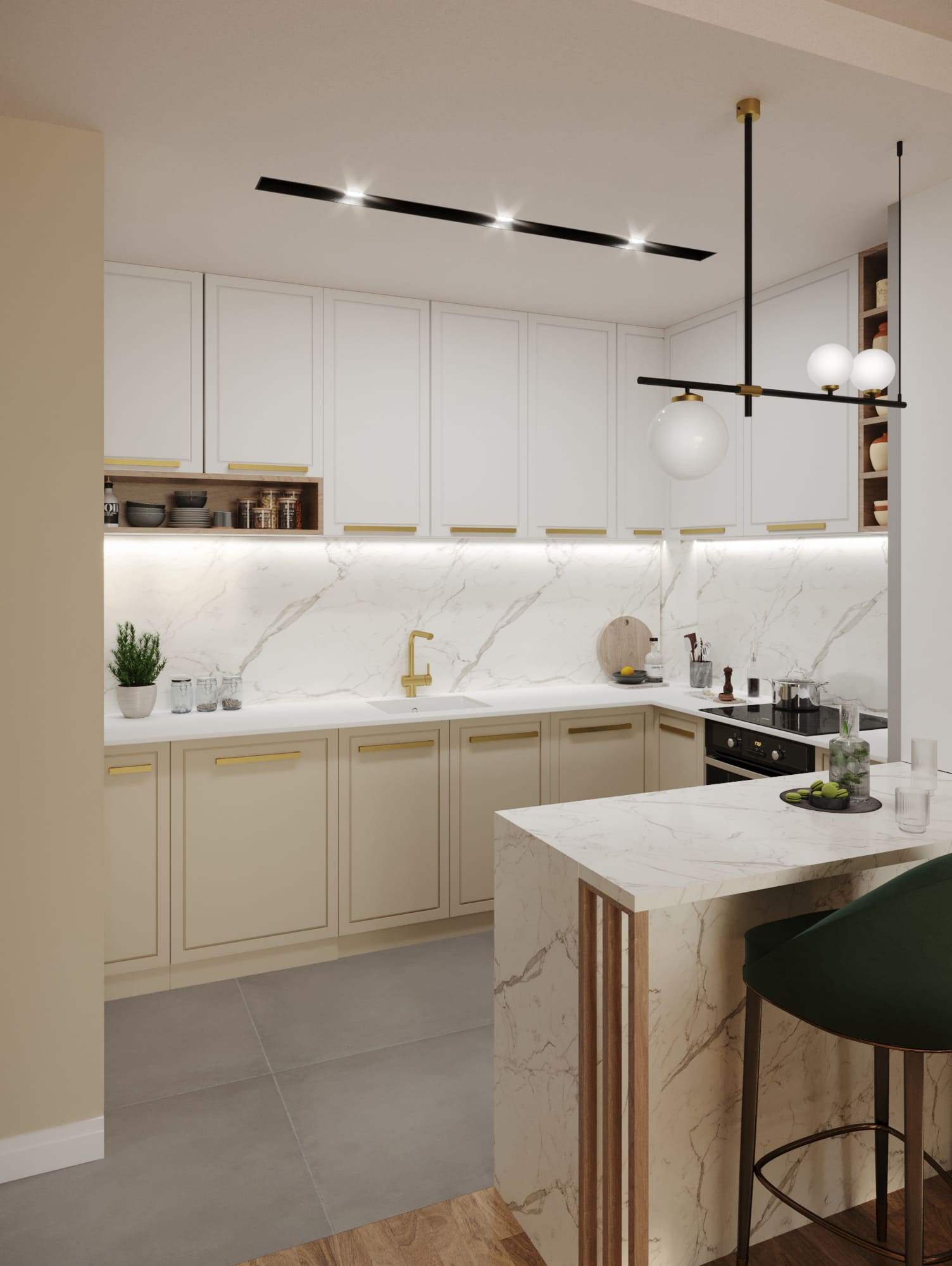 Dizajn enterijera - Stan Dama Elegante