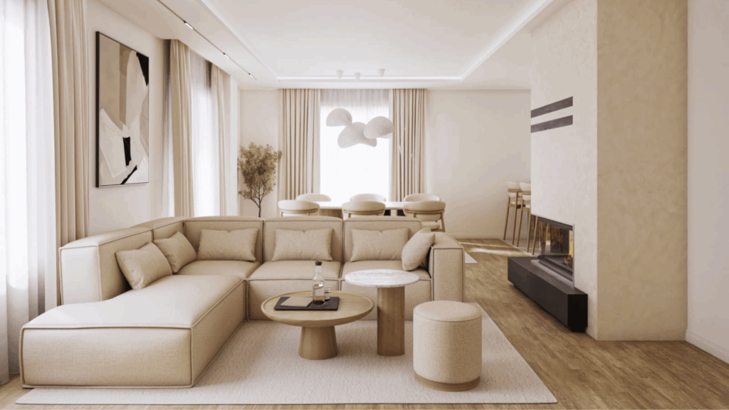 Dizajn enterijera - Stan Nature