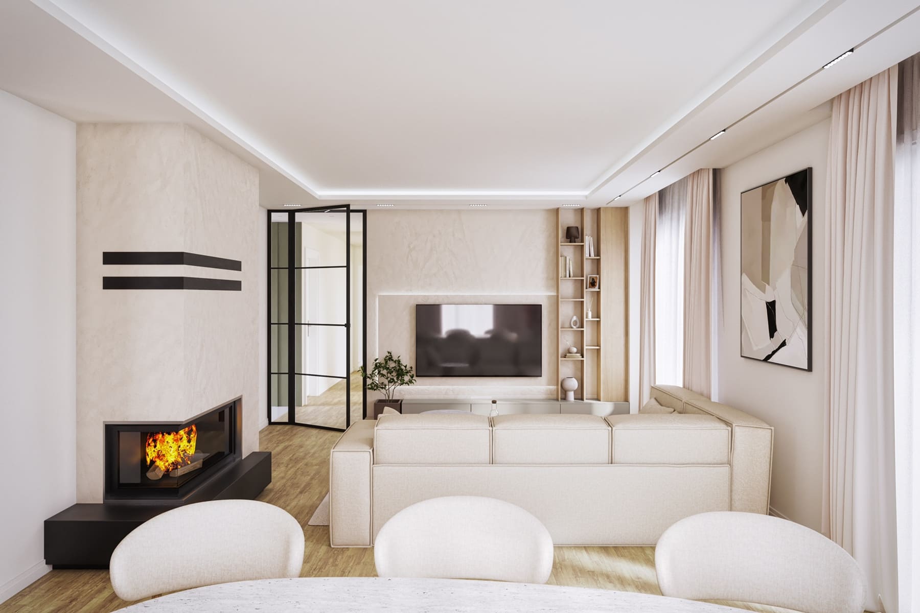 Dizajn enterijera - Stan Nature