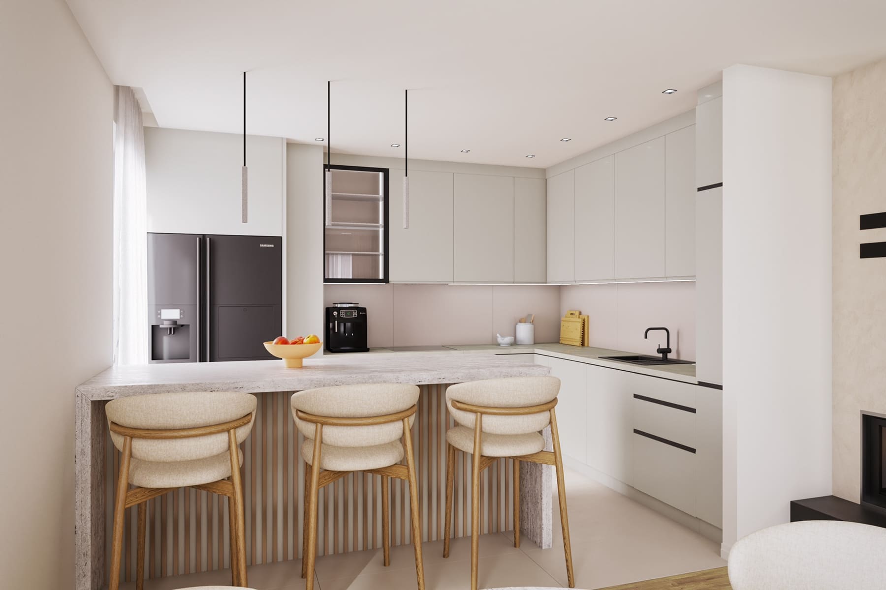 Dizajn enterijera - Stan Nature