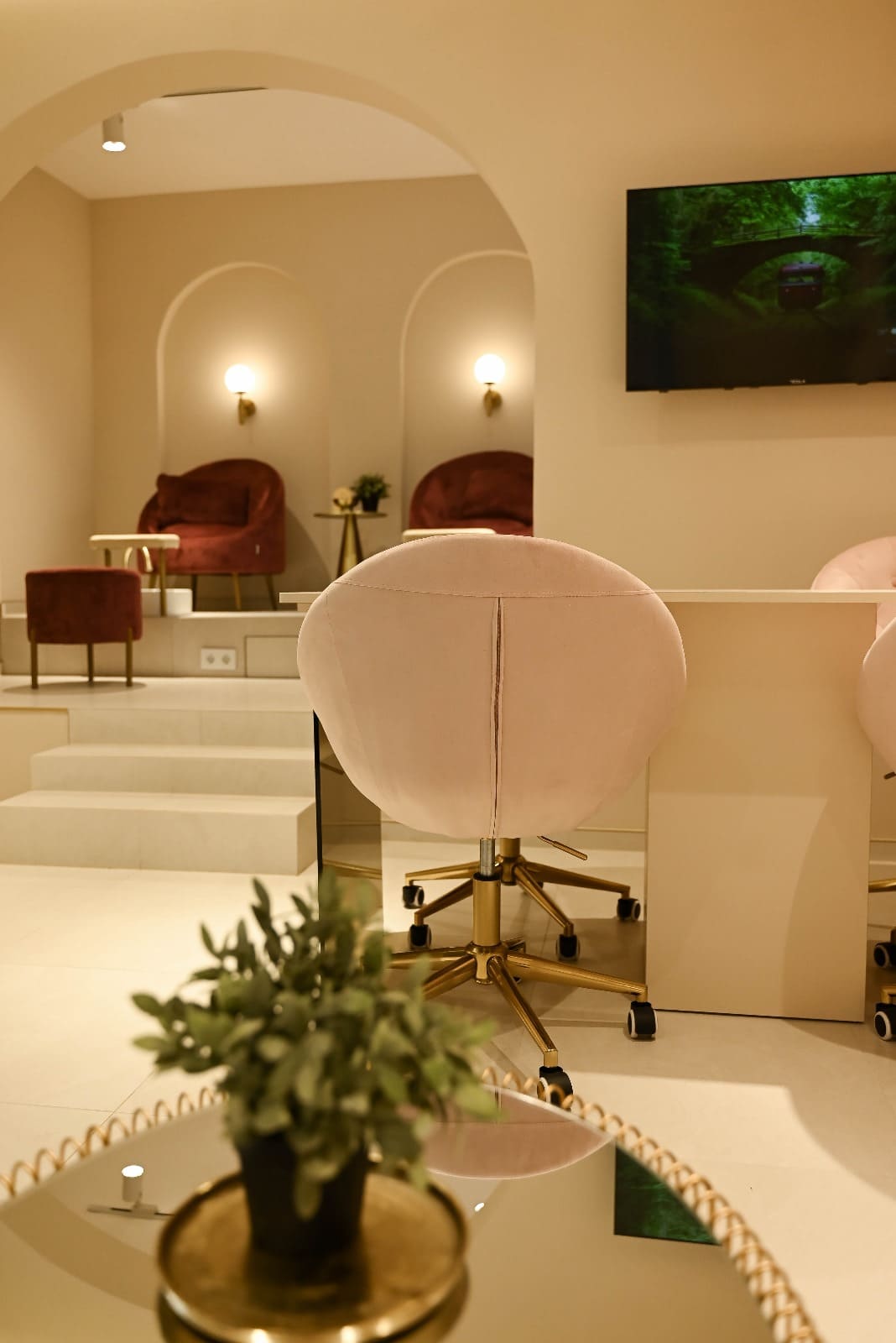 Dizajn enterijera - Kozmetički salon izvedeno